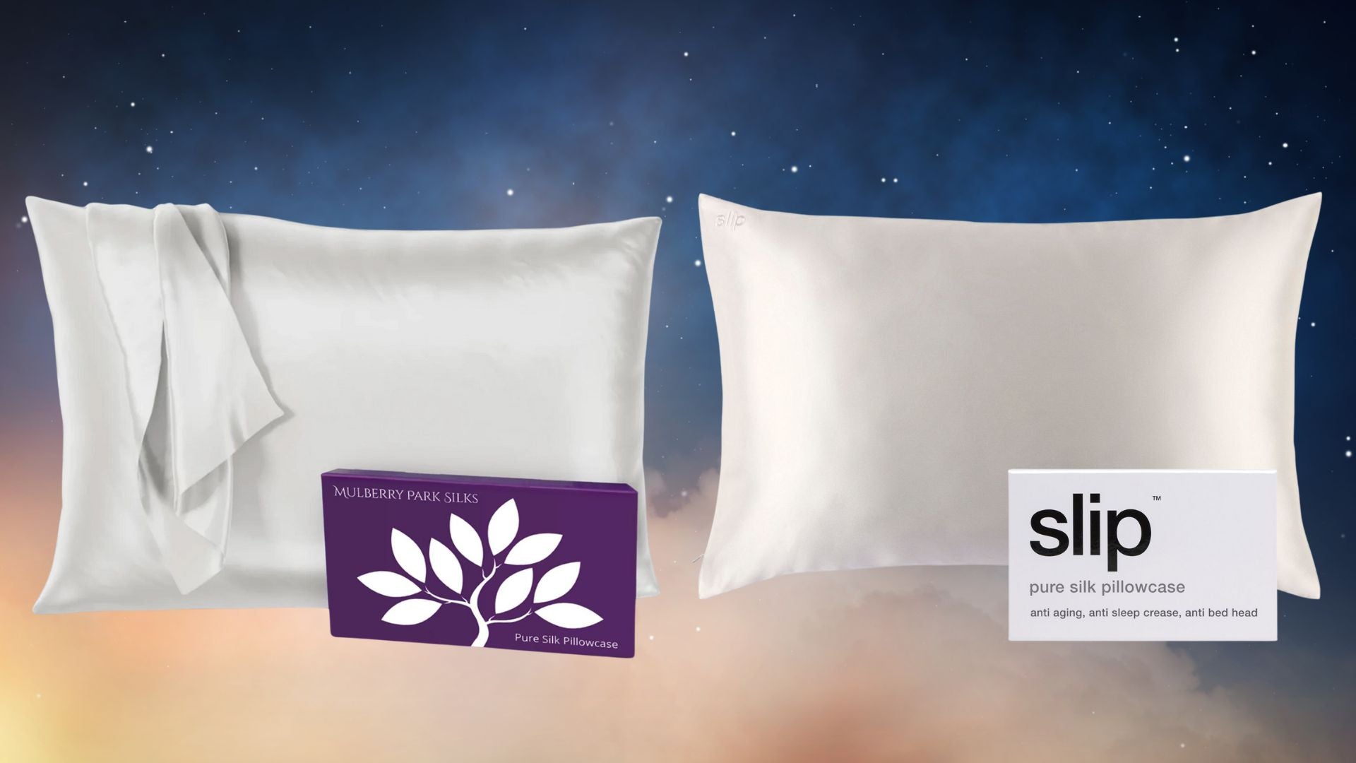 Silk Pillowcase Product Review: Mulberry Park Silks vs. Slip 2025