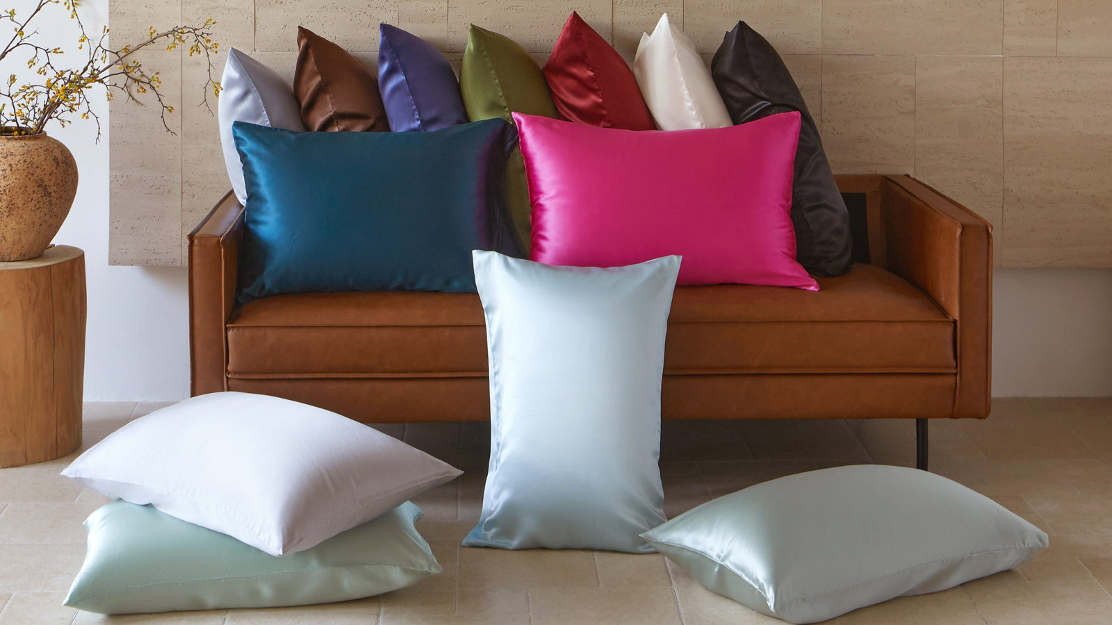 Pure Mulberry Silk Pillowcases