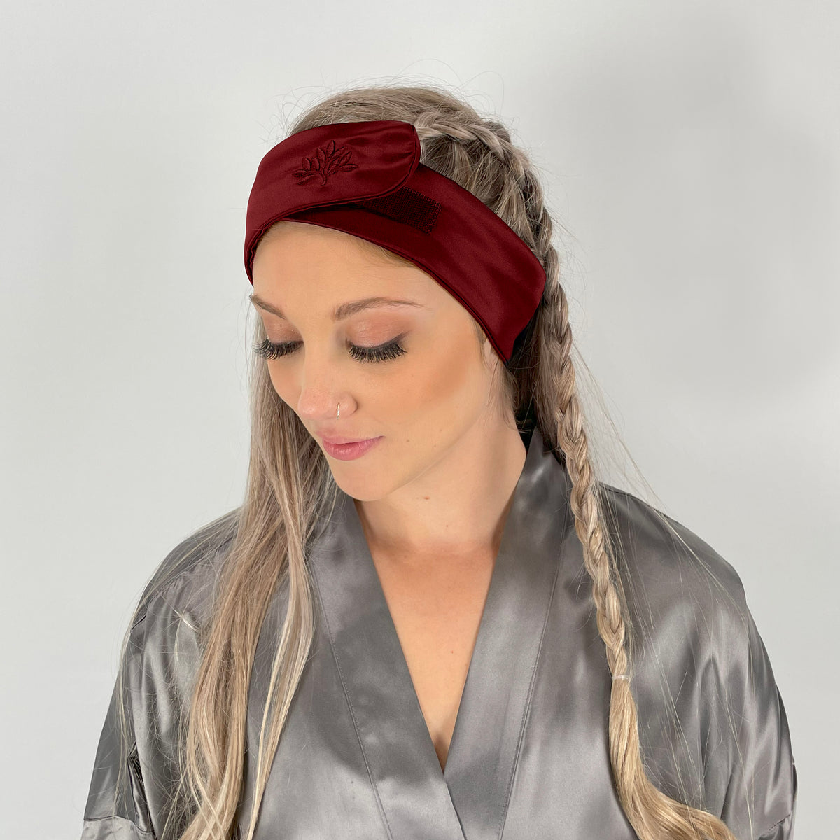 Silk Glam Band - Cabernet