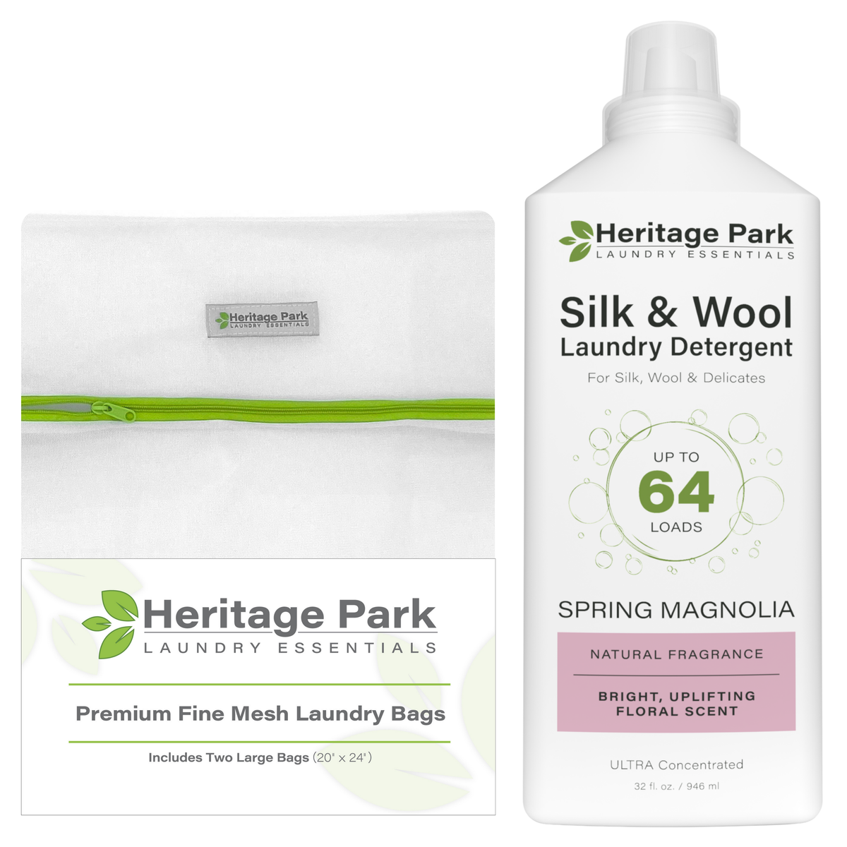 Heritage Park Silk Care Laundry Bundle