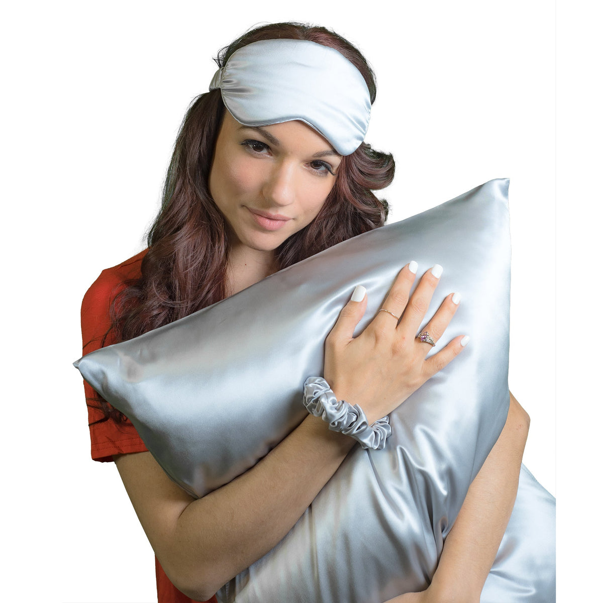 30 Momme Silk Pillowcase - Silver