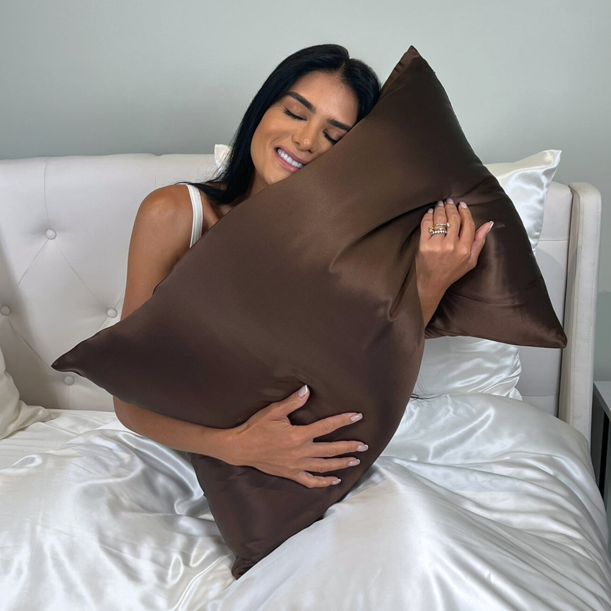 19 Momme Silk Pillowcase - Chocolate