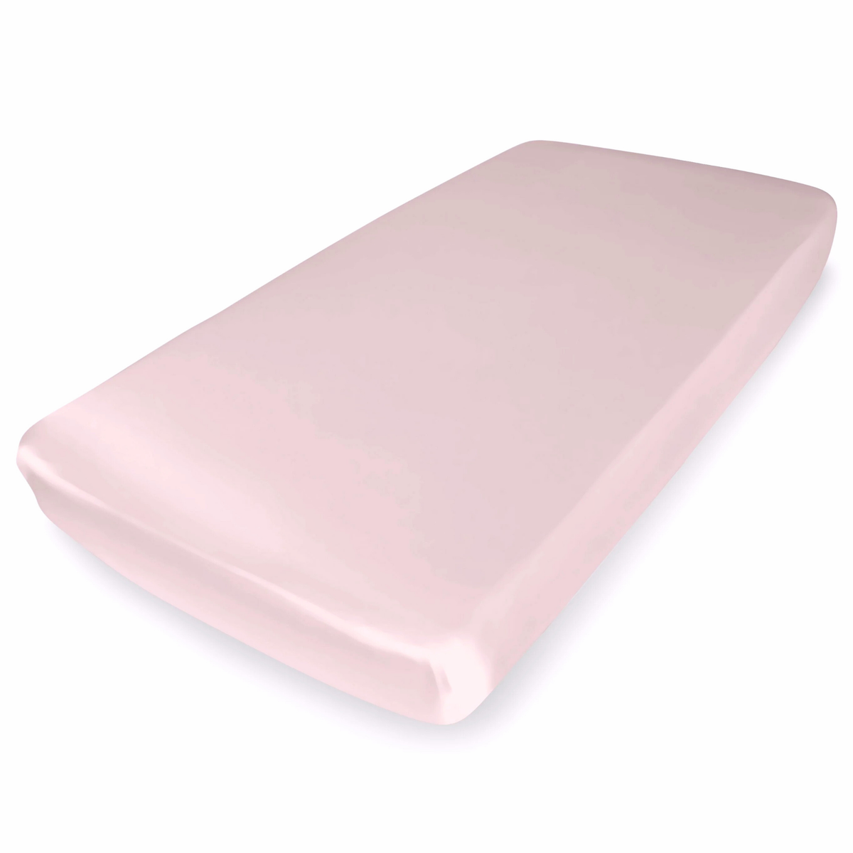 Silk Crib Fitted Sheet - Lullaby Pink