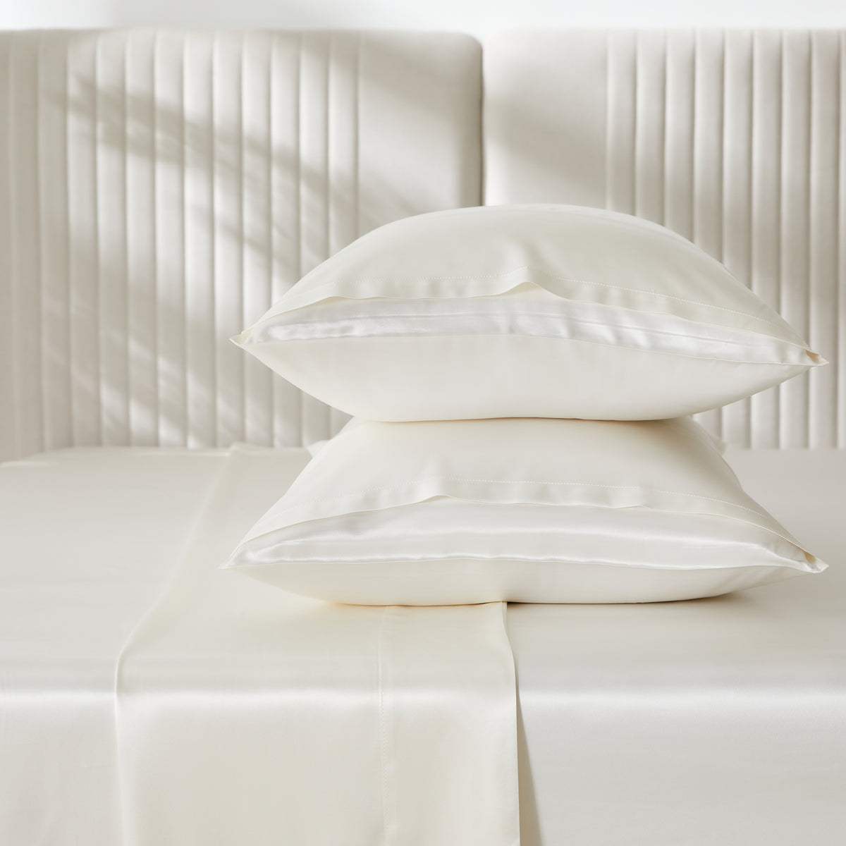 22 Momme Silk Sheet Set - Ivory